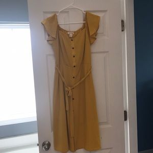 Yellow sundress